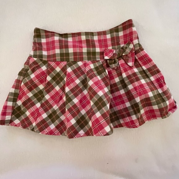 Jupe Plissée Fille Gymboree - Taille 8 - Marine/Bleu/Vert/Blanc/Or - Neuf